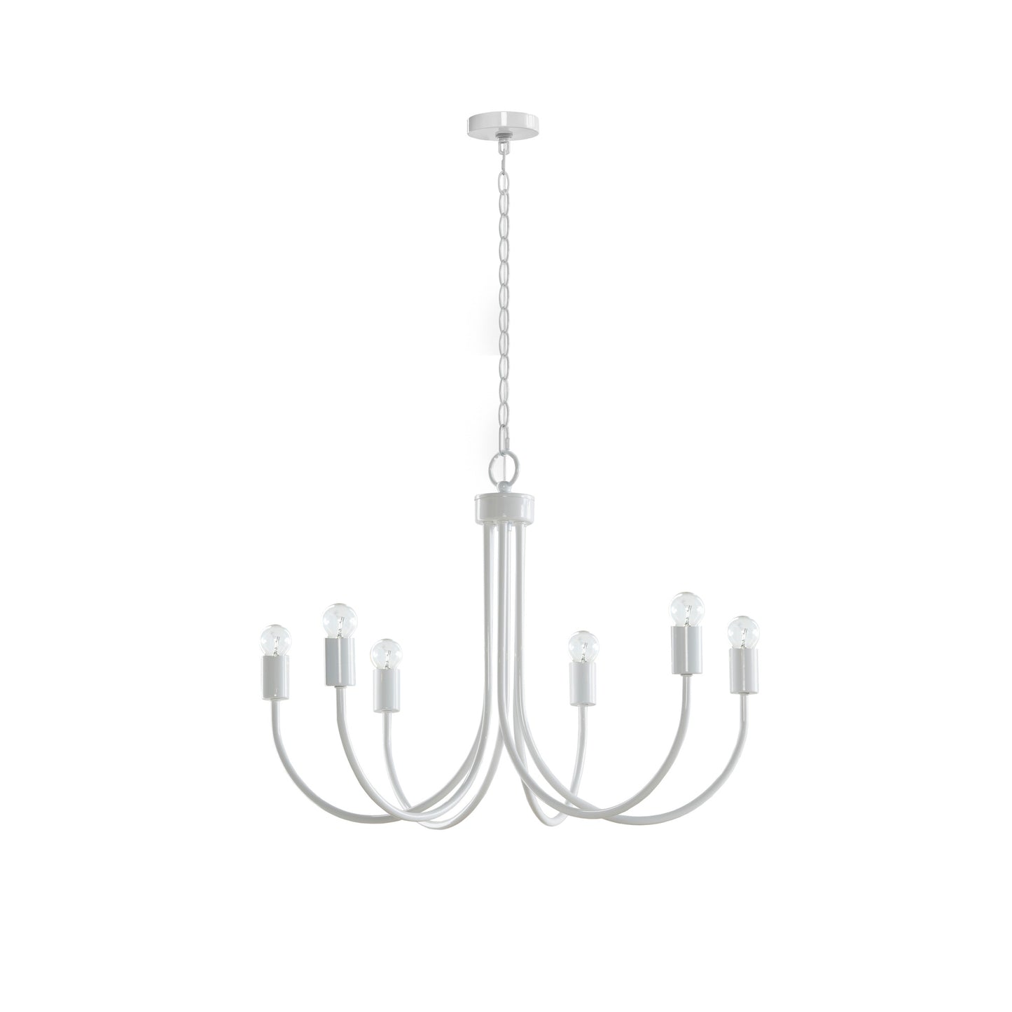 510 Design 6-Light Metal Chandelier