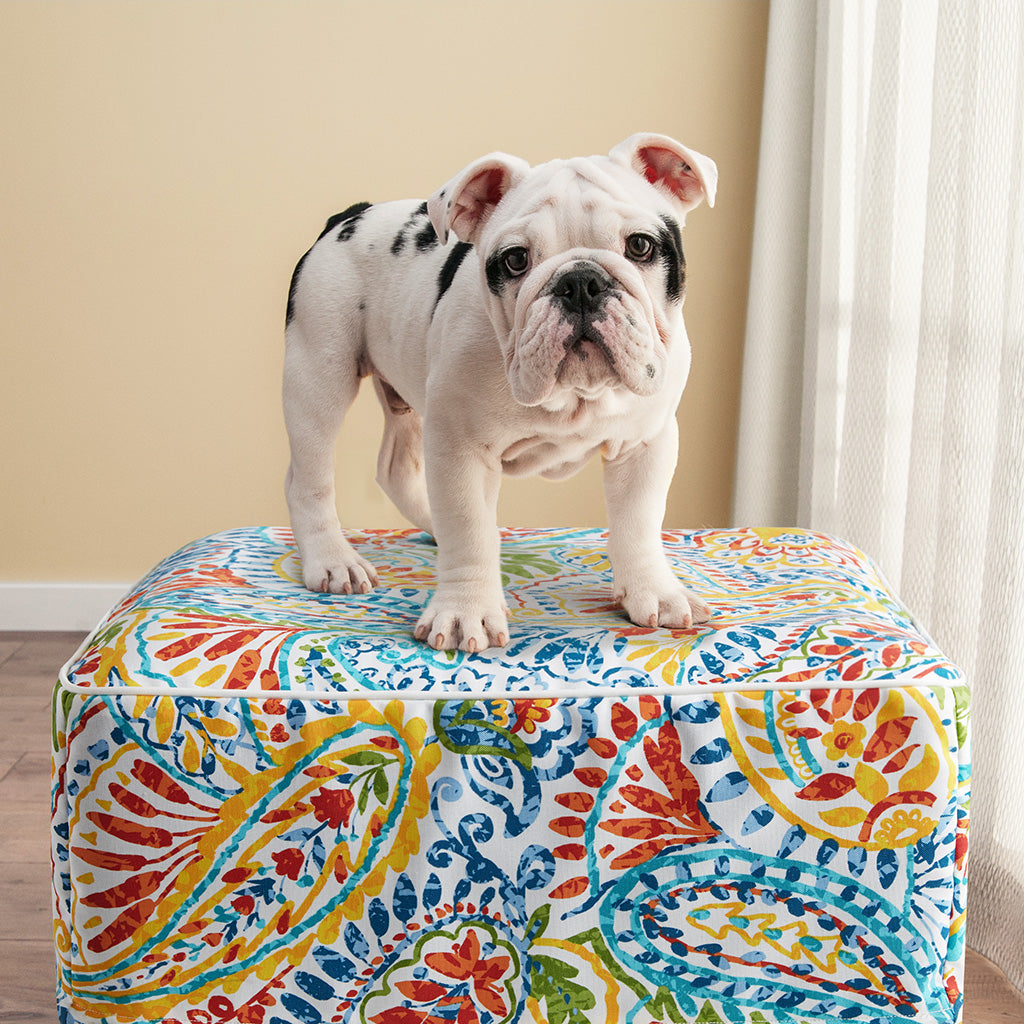 510 Design Portable Water Repellent Inflatable Cube Ottoman