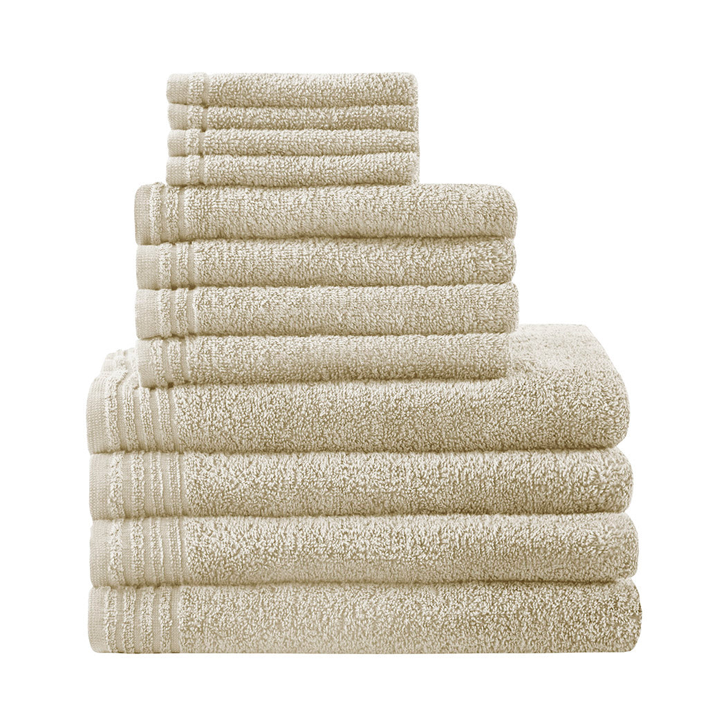 510 Design 100% Cotton Quick Dry 12 Piece Bath Towel Set