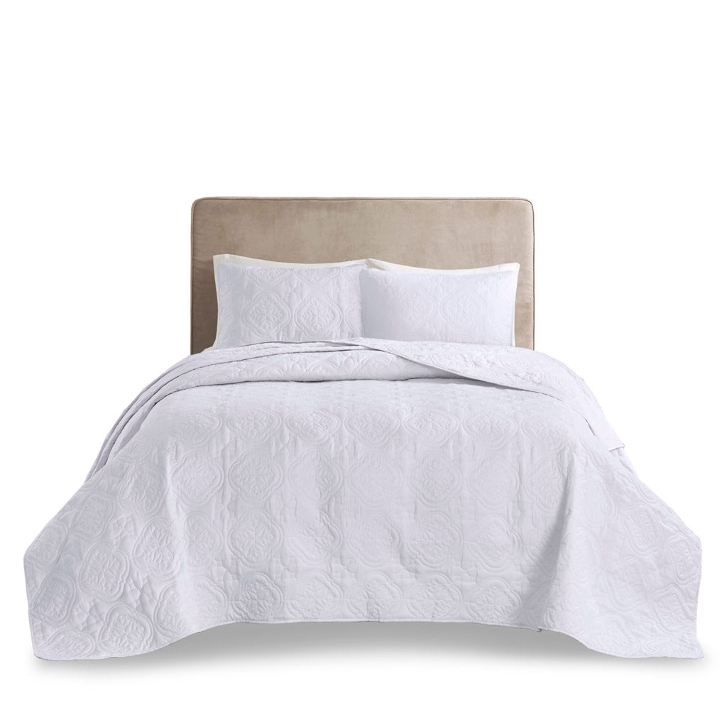510 Design 3 Piece Reversible Bedspread Set