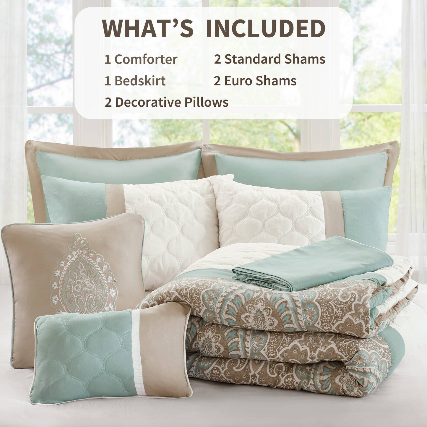 510 Design 8 Piece Comforter Set