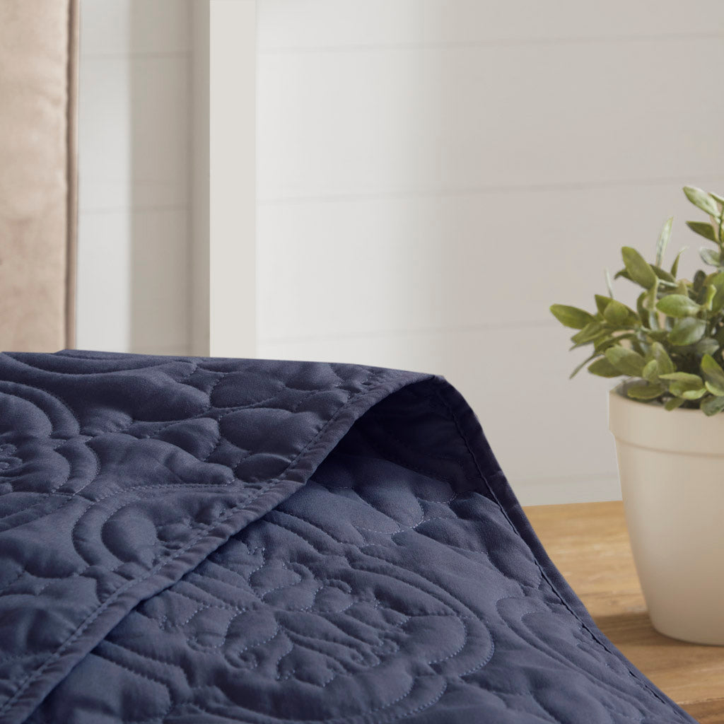 510 Design 3 Piece Reversible Bedspread Set