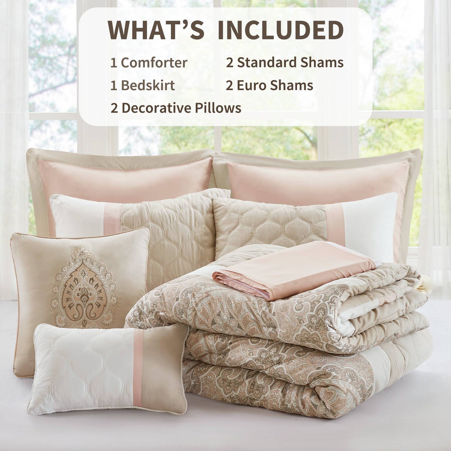 510 Design 8 Piece Comforter Set