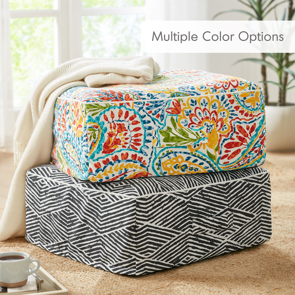 510 Design Portable Water Repellent Inflatable Cube Ottoman