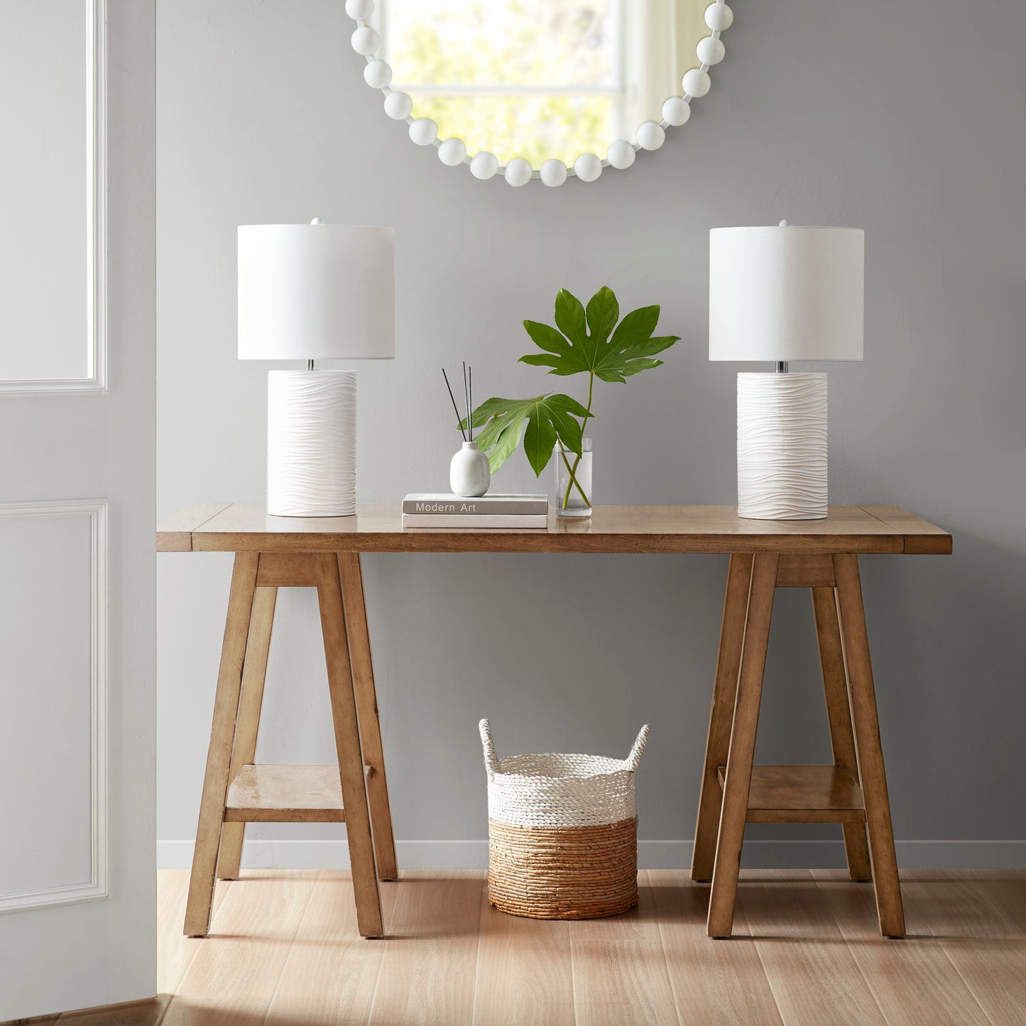510 Design Textured Resin Table Lamp