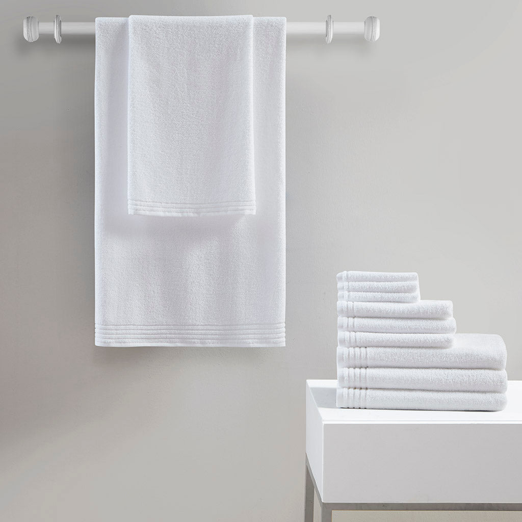 510 Design 100% Cotton Quick Dry 12 Piece Bath Towel Set