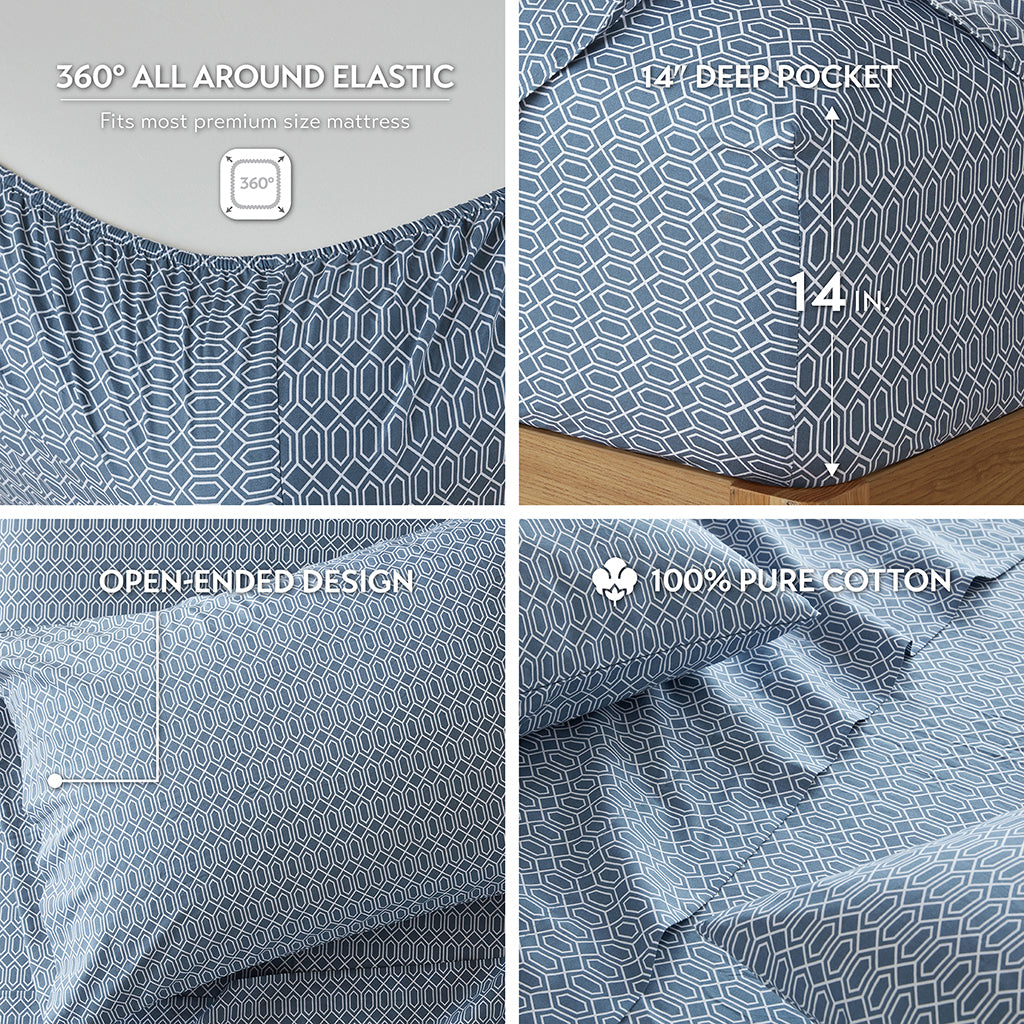 510 Design Printed Cotton Sheets