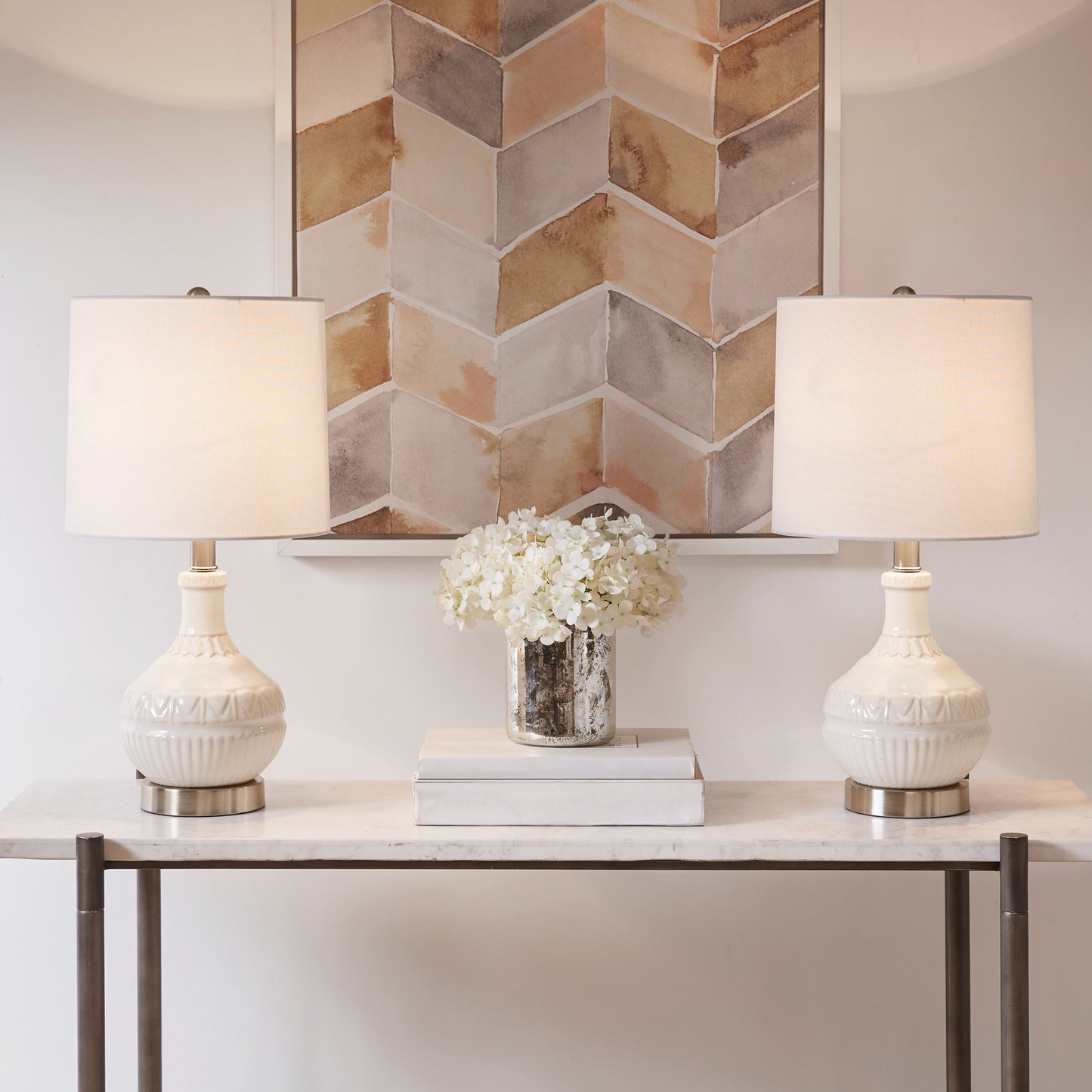 510 Design Embossed Boho Table Lamp