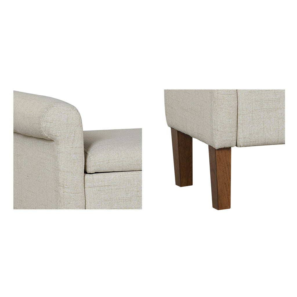 Aubrey Upholstered Storage Bench