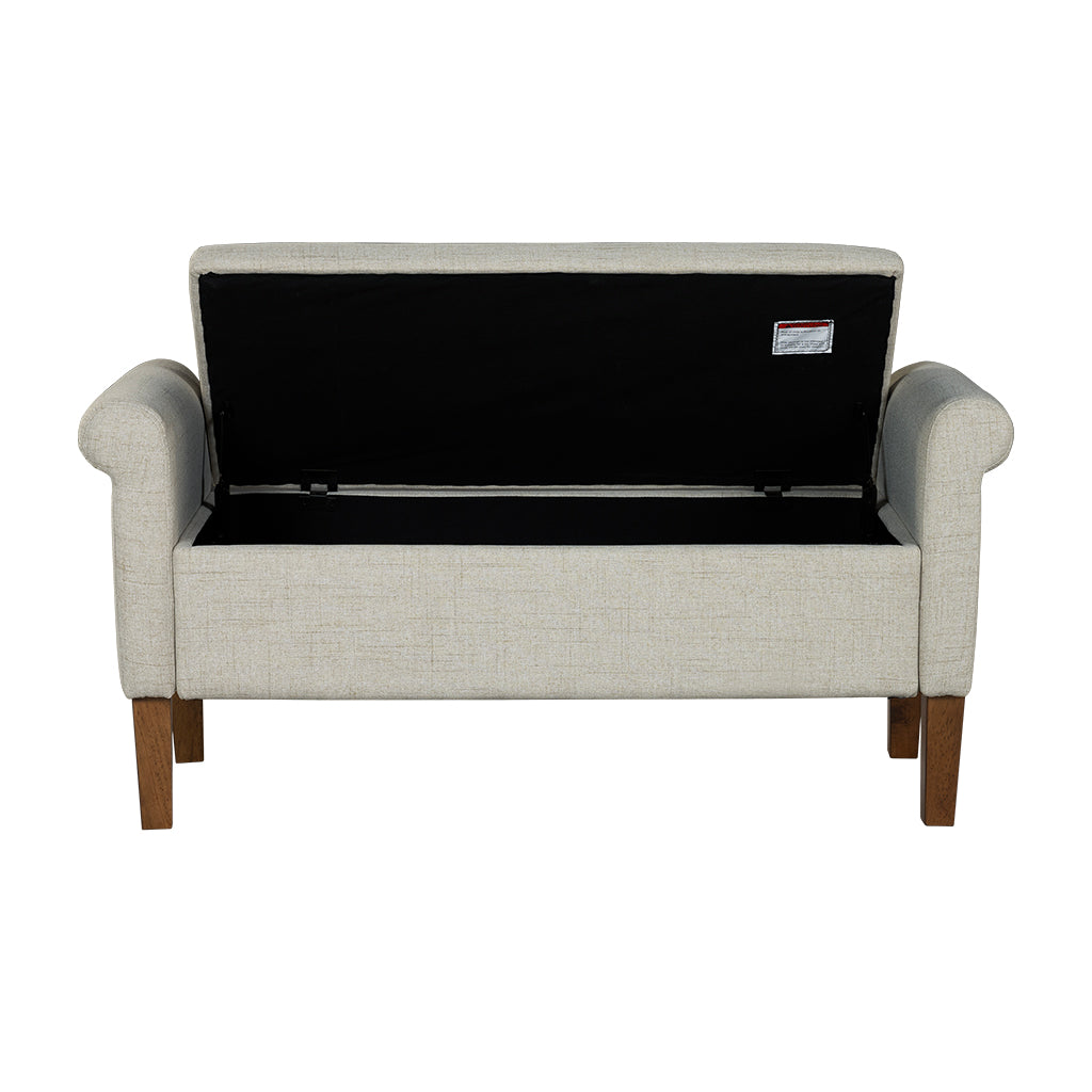 Aubrey Upholstered Storage Bench