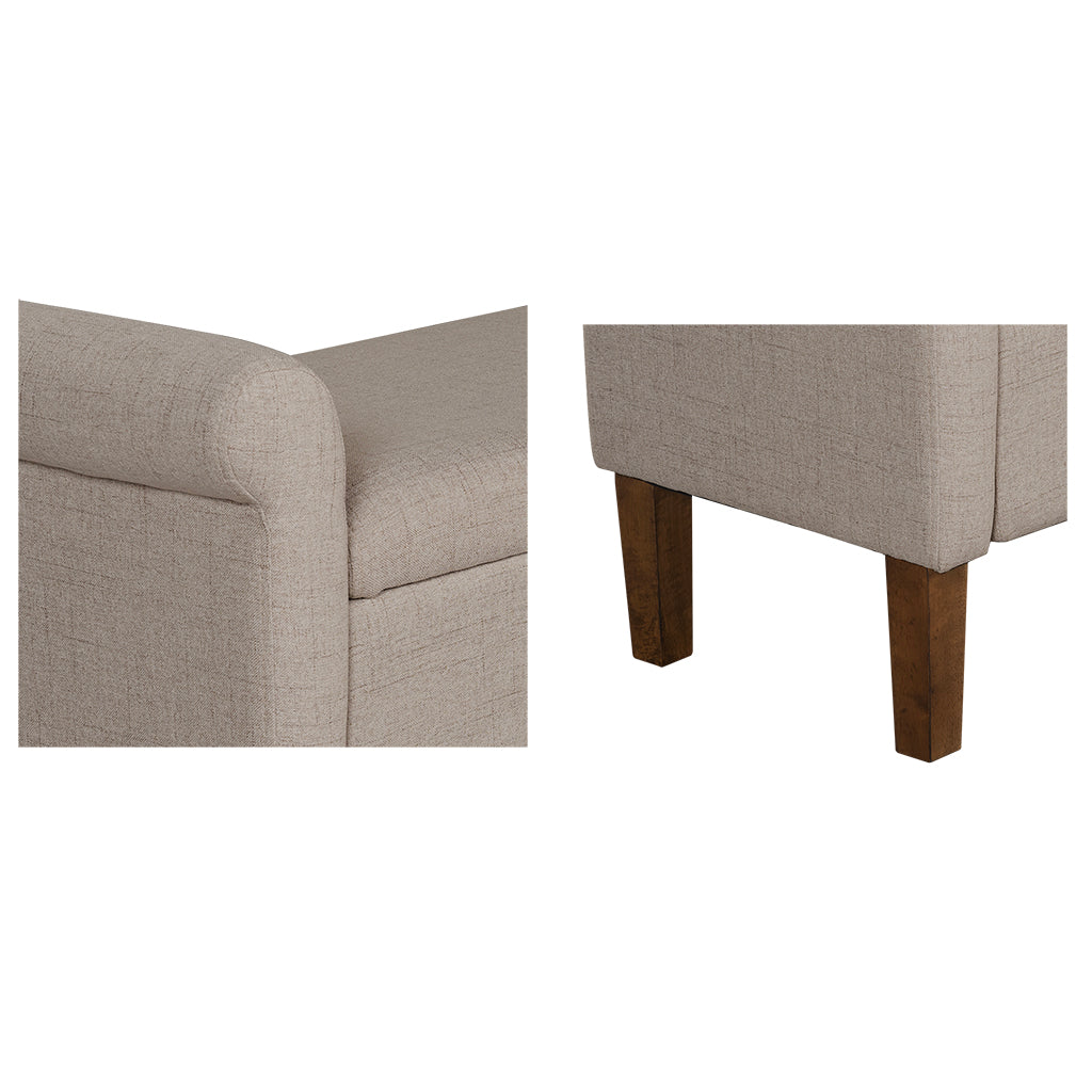 Aubrey Upholstered Storage Bench