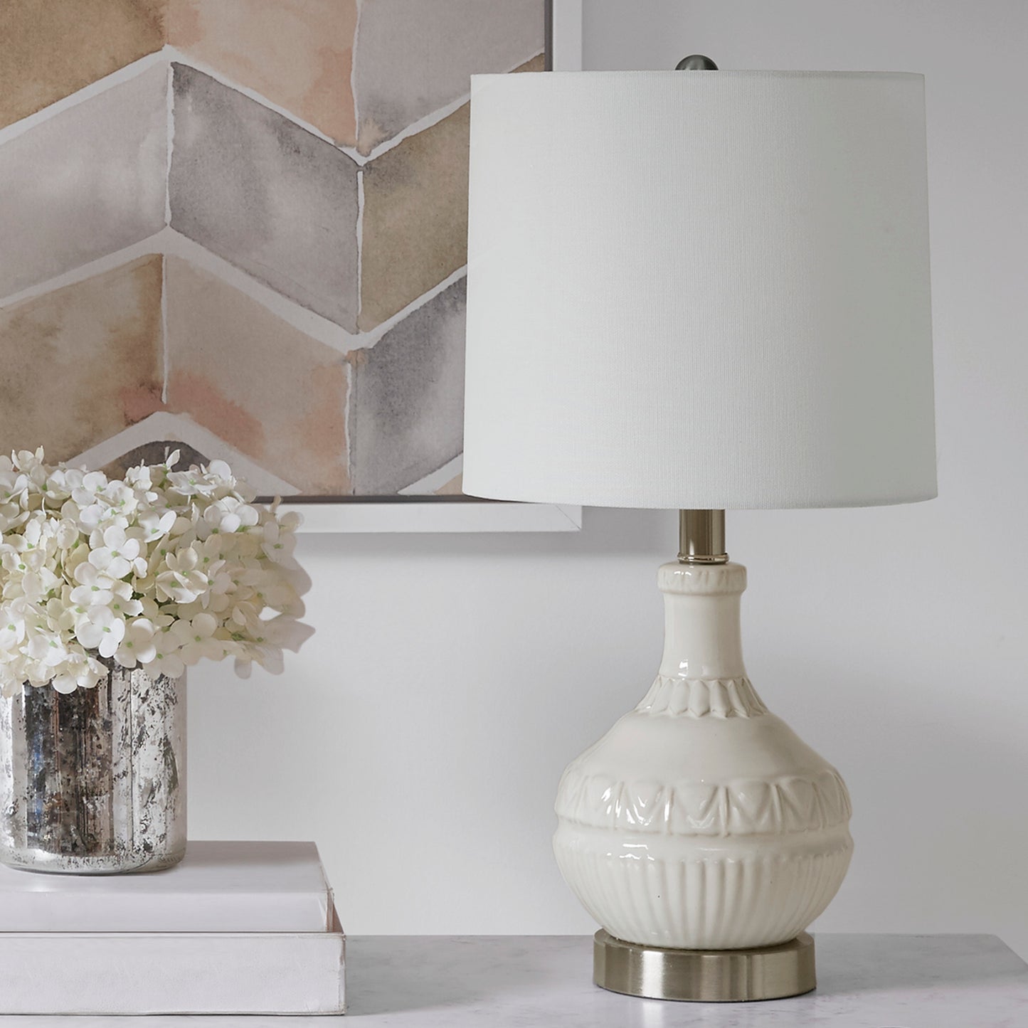 510 Design Embossed Boho Table Lamp