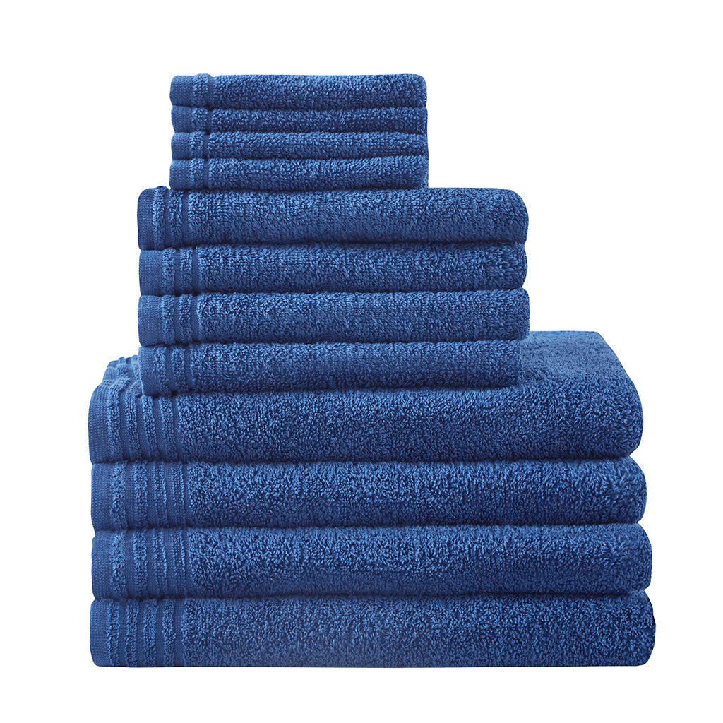 510 Design 100% Cotton Quick Dry 12 Piece Bath Towel Set