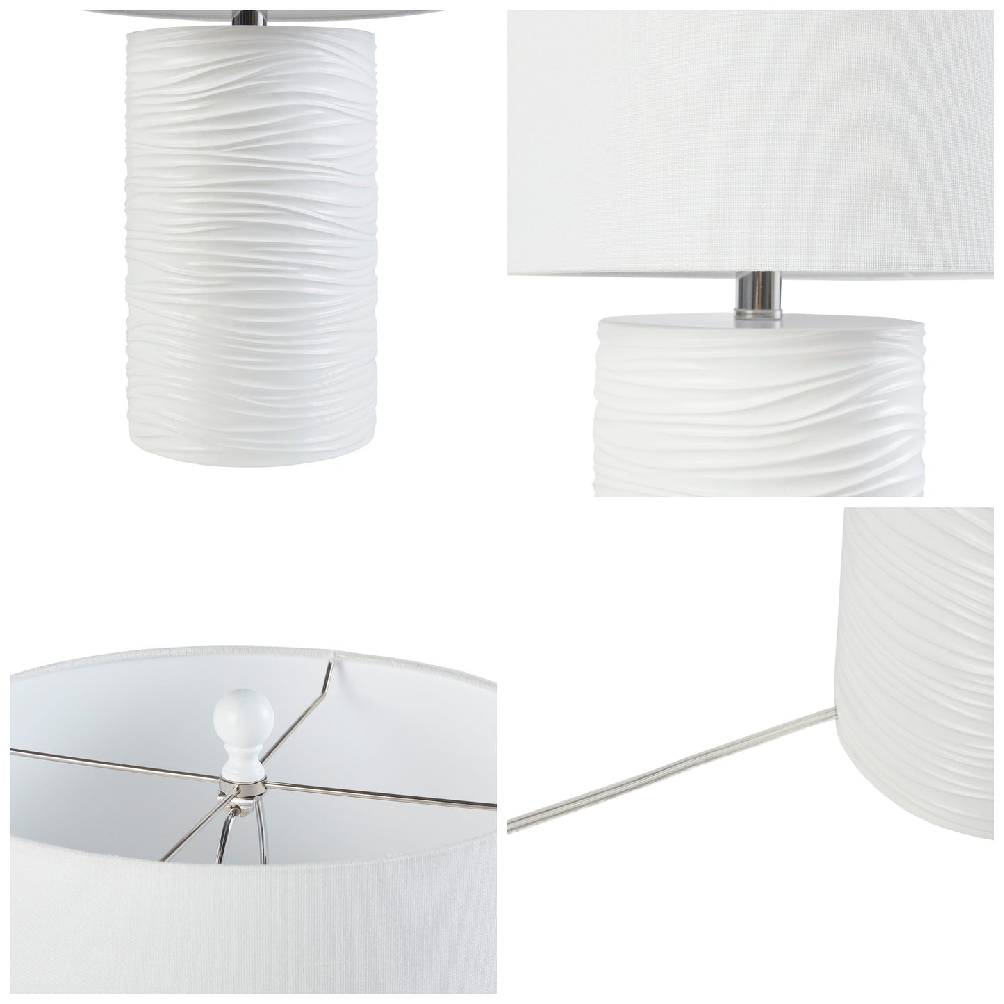 510 Design Textured Resin Table Lamp