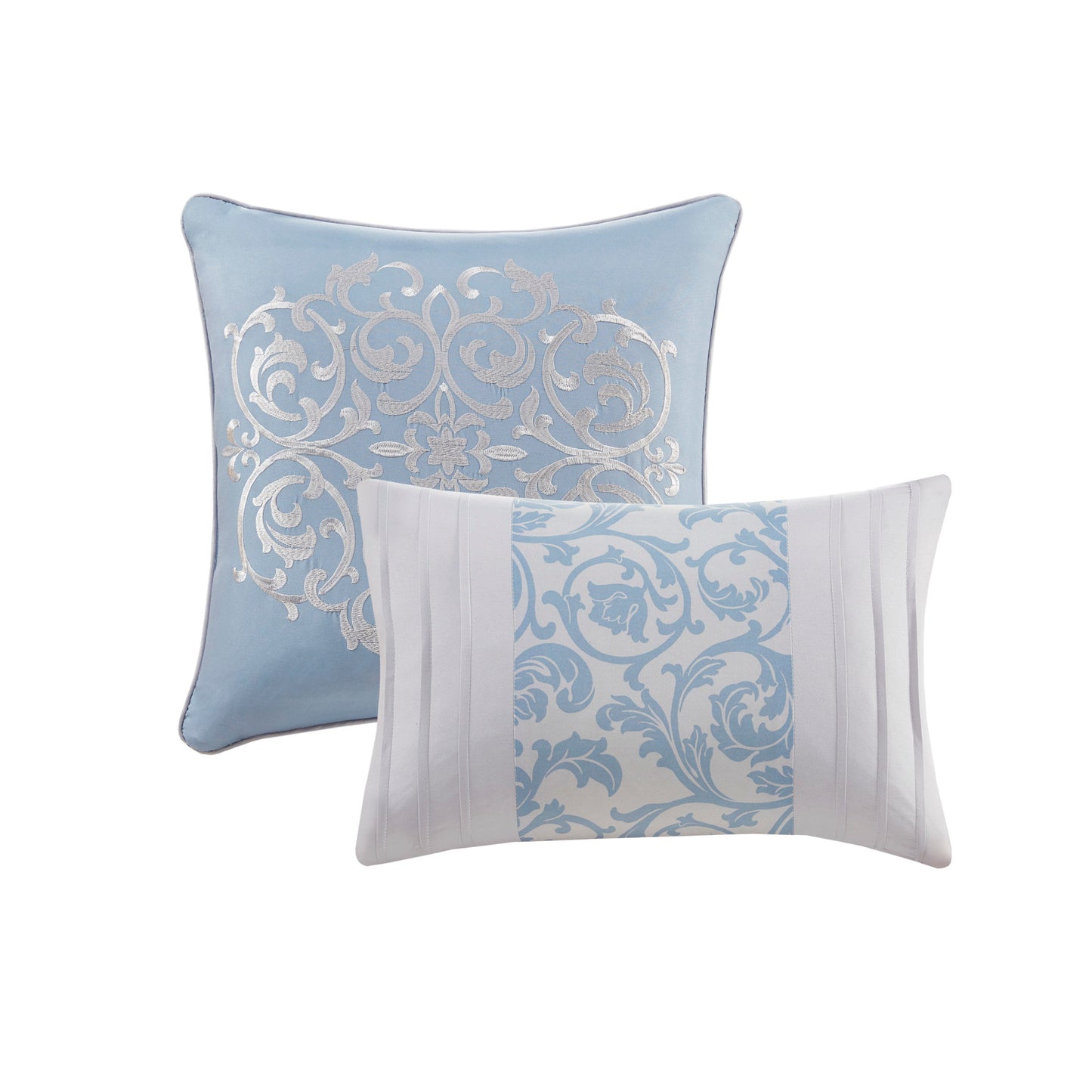 510 Design Embroidered 8 Piece Comforter Set