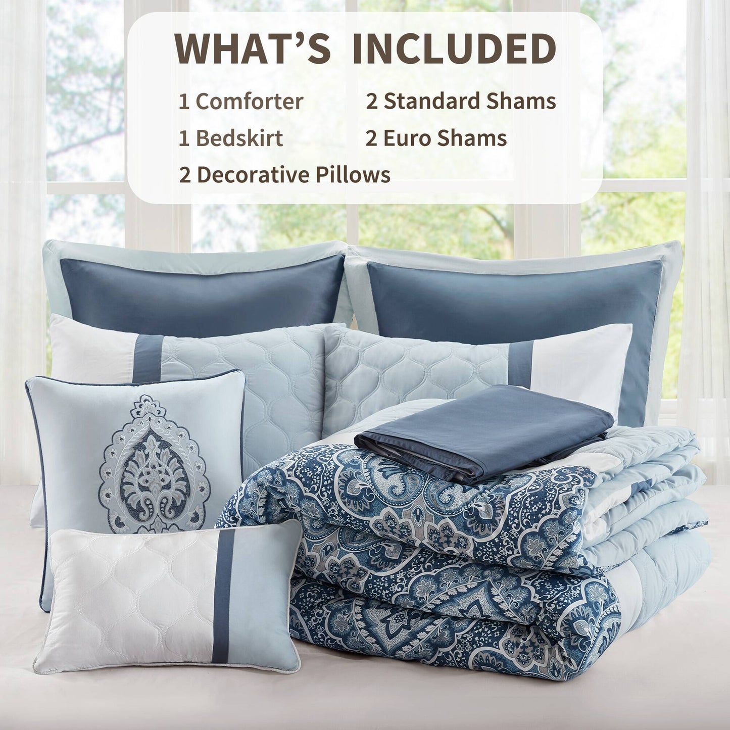 510 Design 8 Piece Comforter Set
