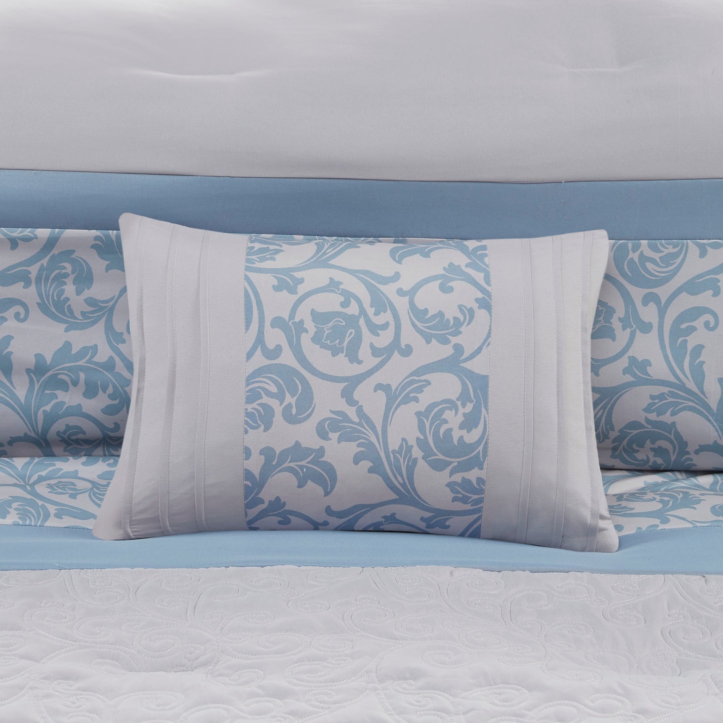 510 Design Embroidered 8 Piece Comforter Set