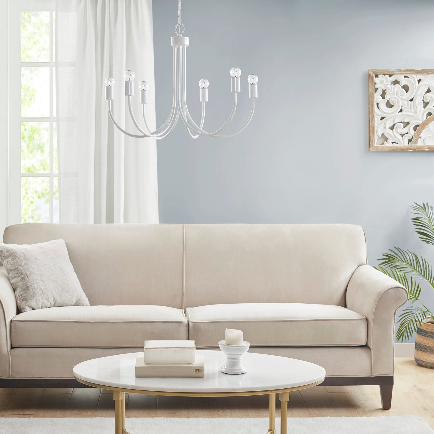 510 Design 6-Light Metal Chandelier