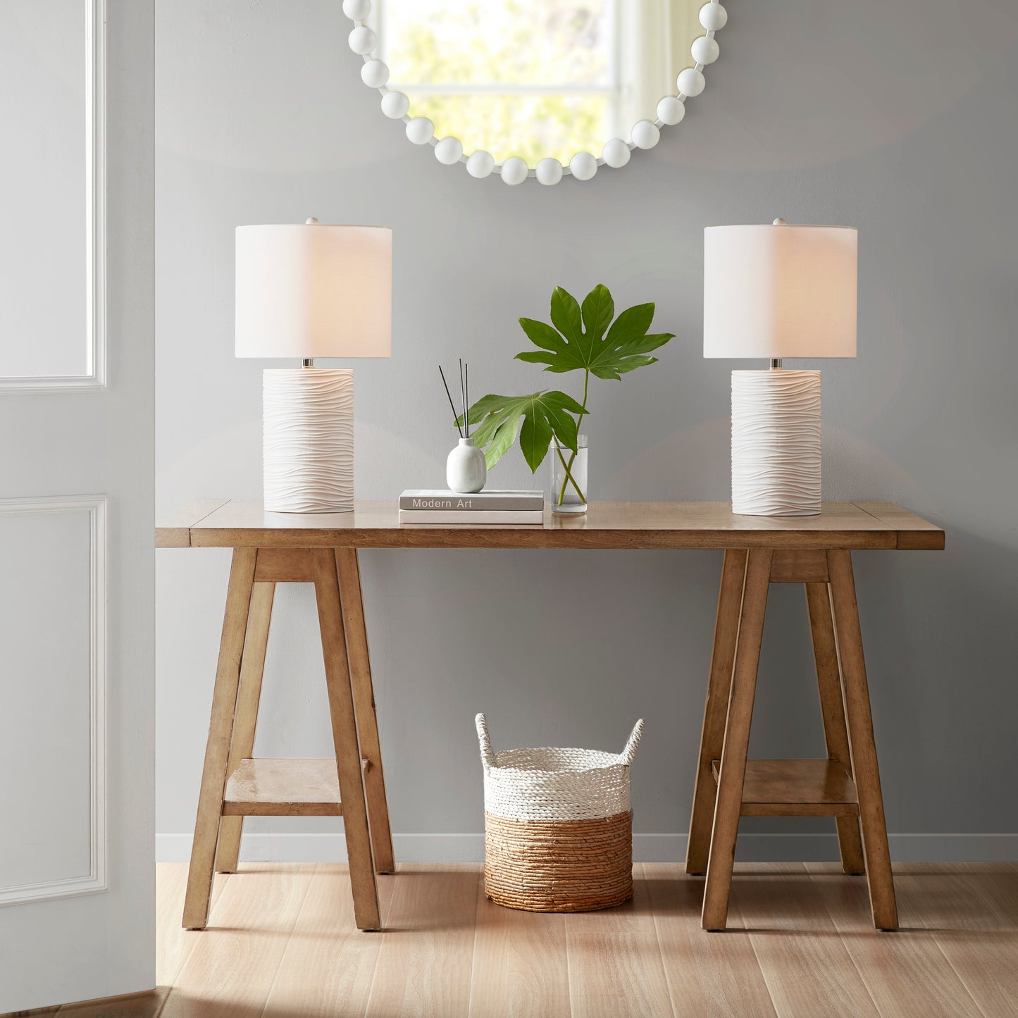 510 Design Textured Resin Table Lamp