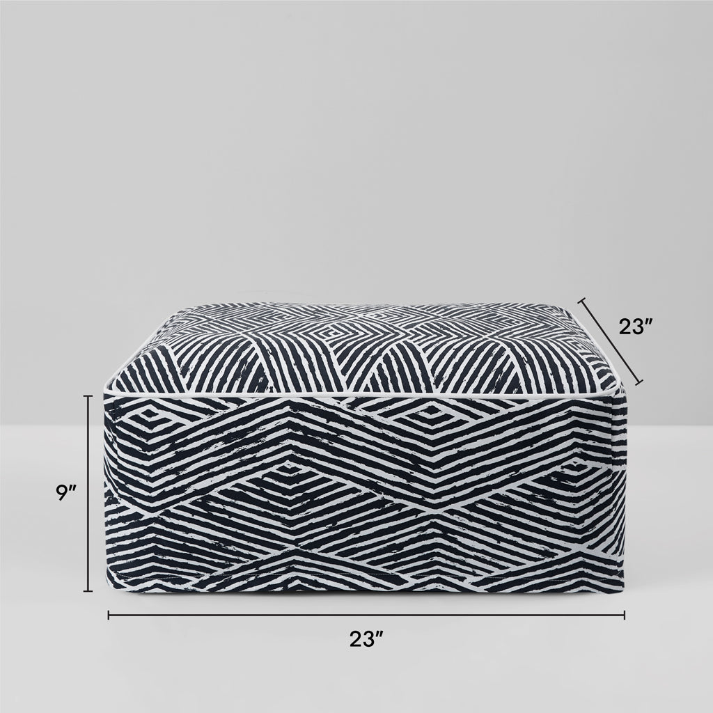 510 Design Portable Water Repellent Inflatable Cube Ottoman