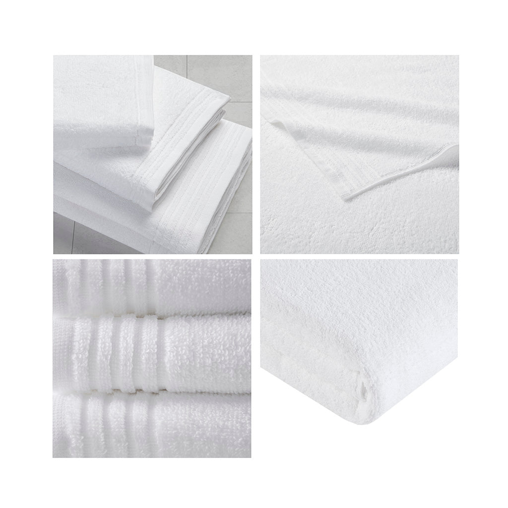 510 Design 100% Cotton Quick Dry 12 Piece Bath Towel Set