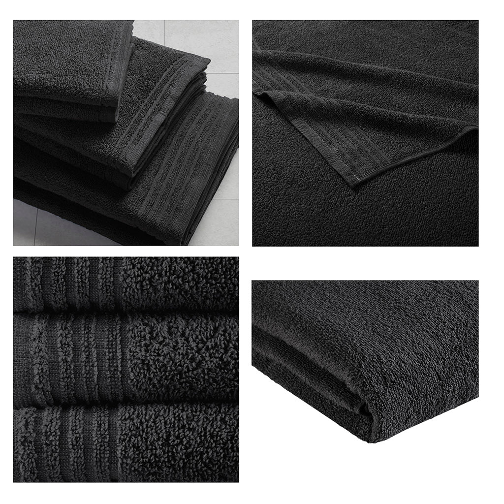 510 Design 100% Cotton Quick Dry 12 Piece Bath Towel Set
