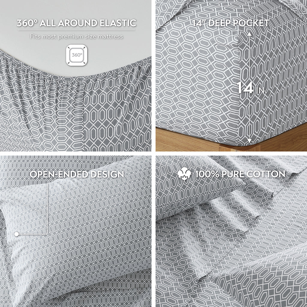 510 Design Printed Cotton Sheets
