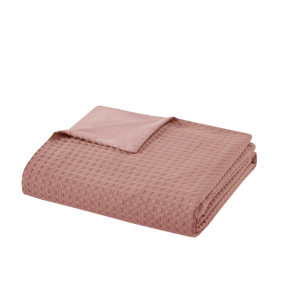 Mina Waffle Weave Textured Duvet Cover Set