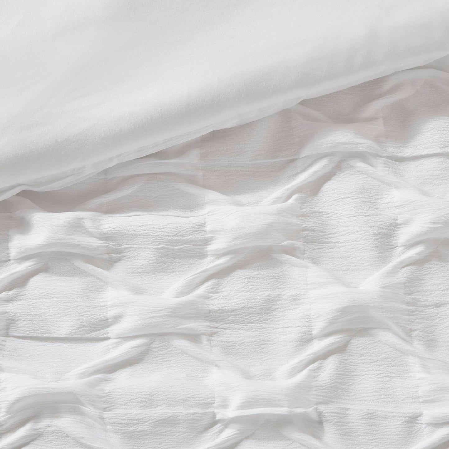 Bailey Diamond Pucker Woven Comforter Set