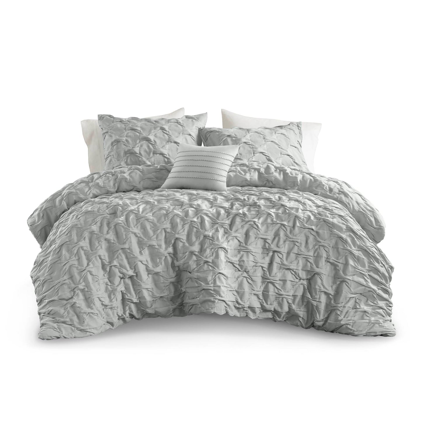 Bailey Diamond Pucker Woven Comforter Set