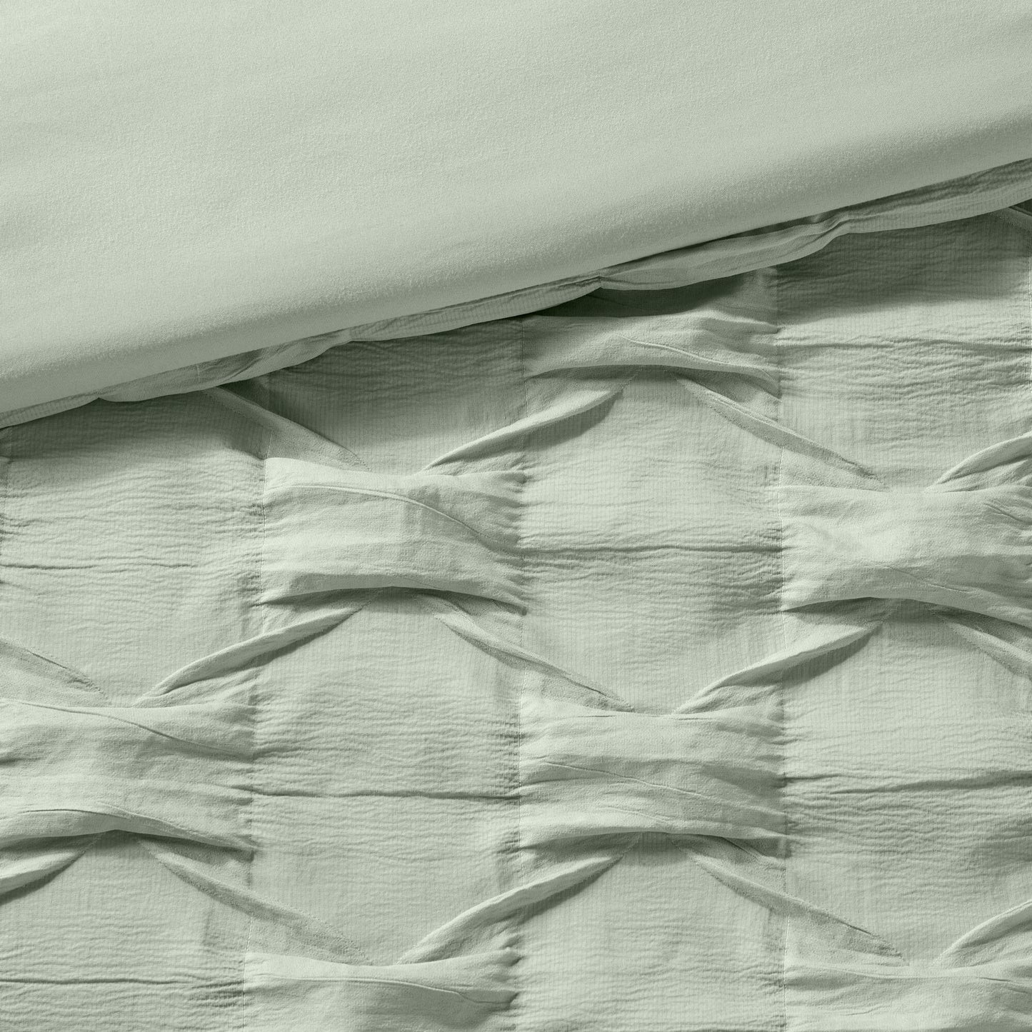 Bailey Diamond Pucker Woven Comforter Set
