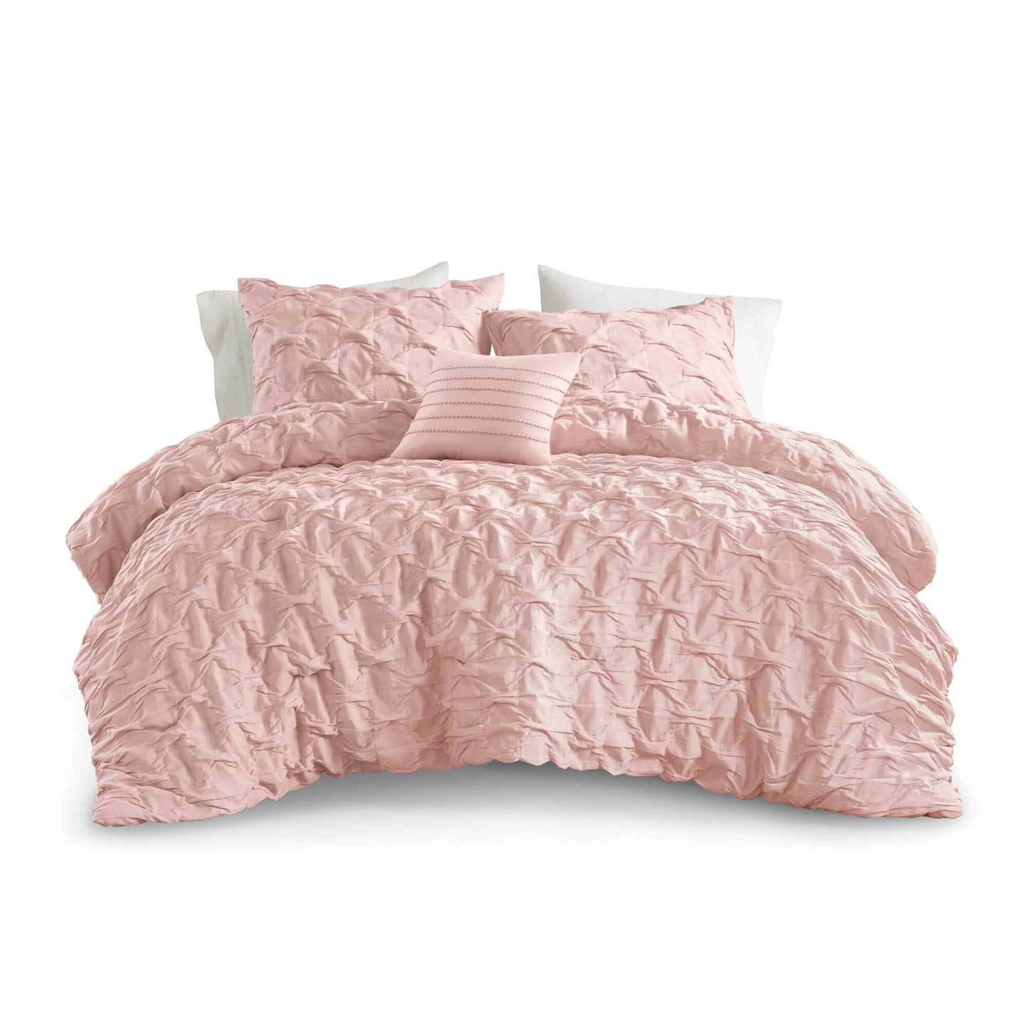 Bailey Diamond Pucker Woven Comforter Set