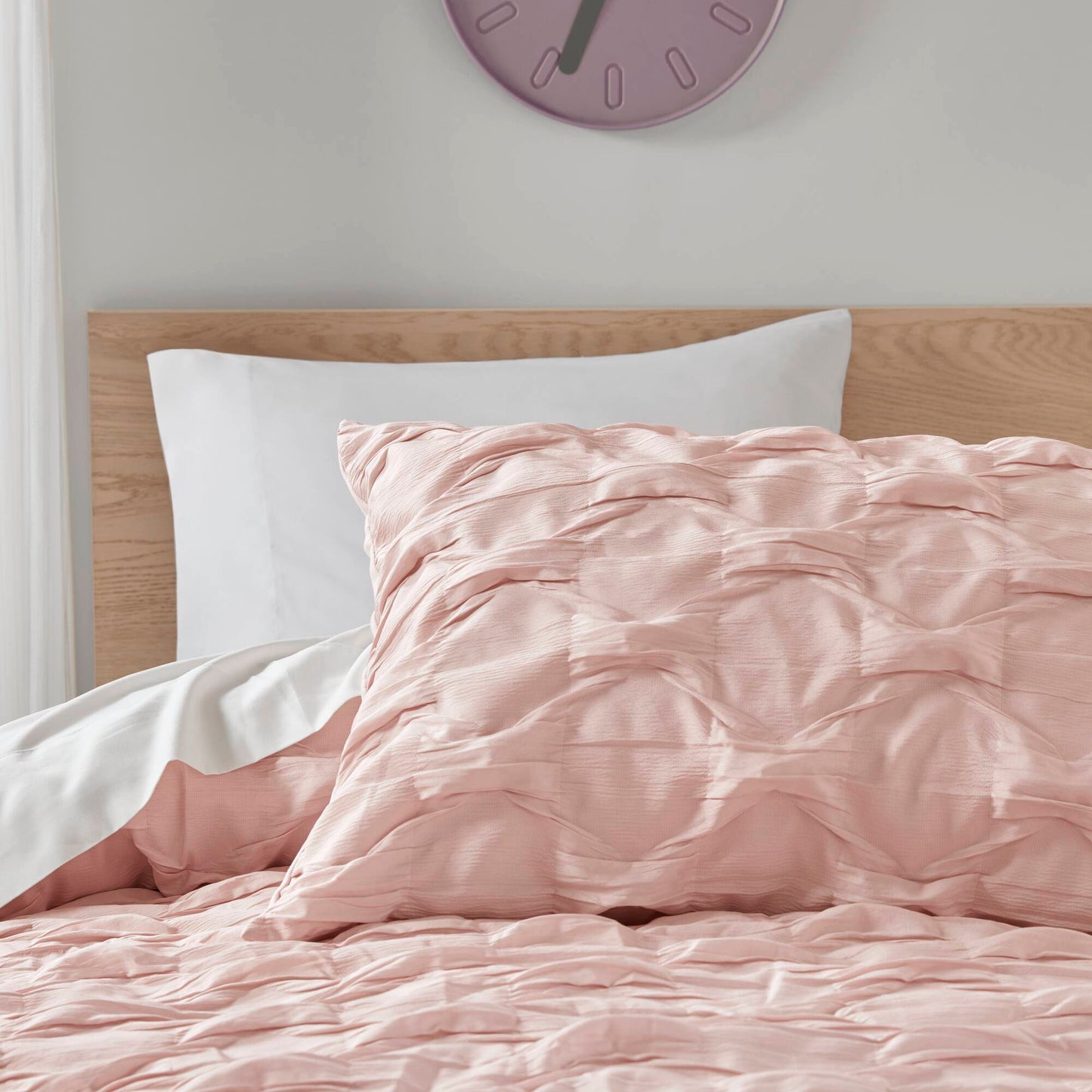 Bailey Diamond Pucker Woven Comforter Set