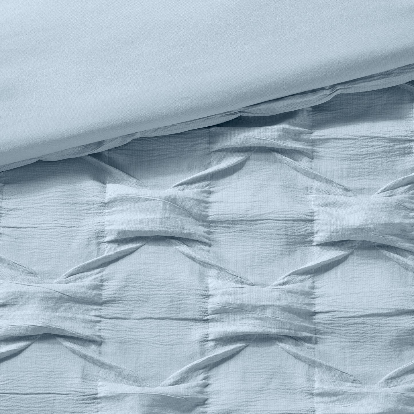 Bailey Diamond Pucker Woven Comforter Set