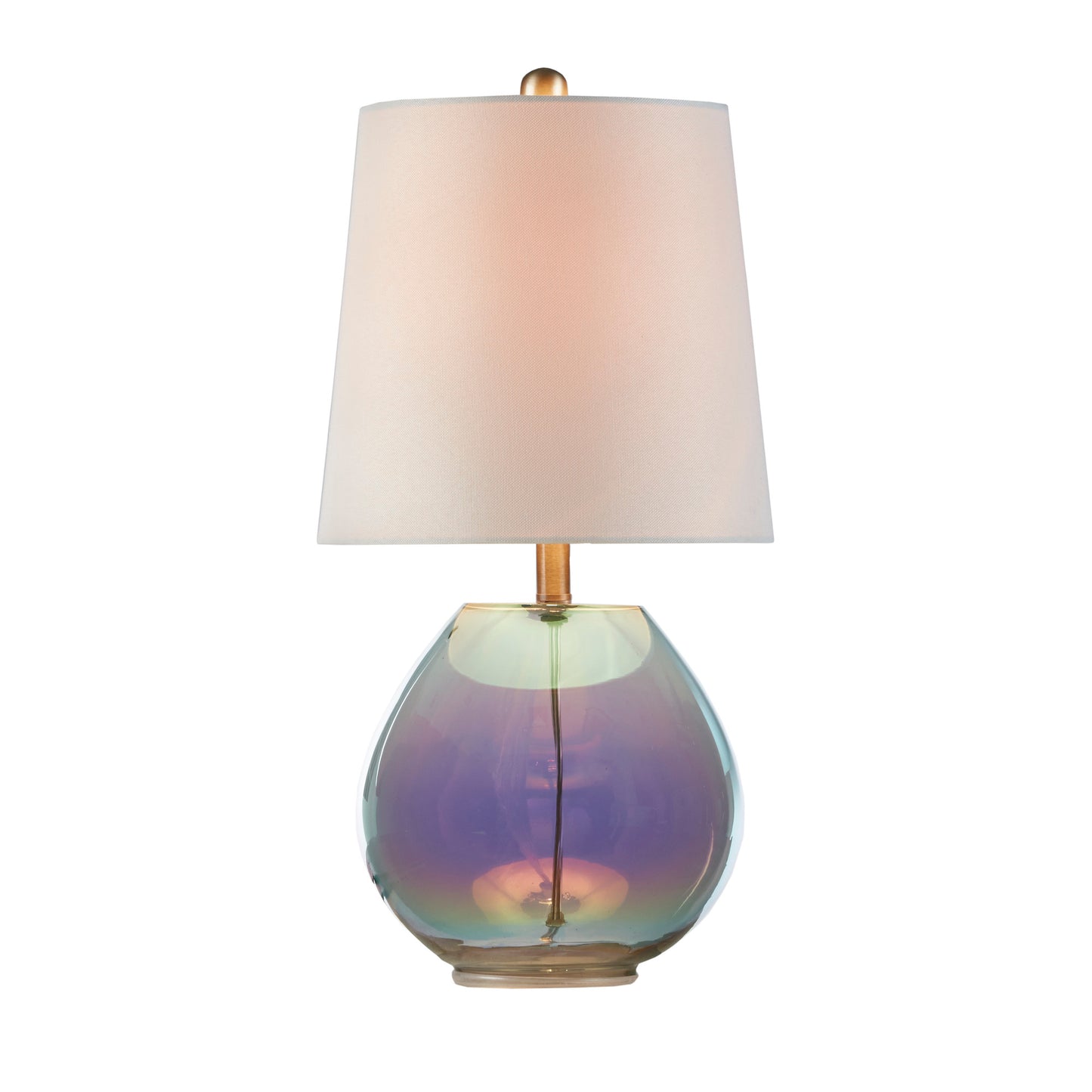 510 Design Iridescent Glass Table Lamp