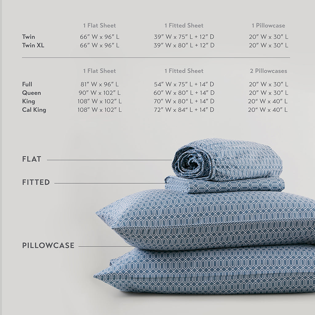 510 Design Printed Cotton Sheets