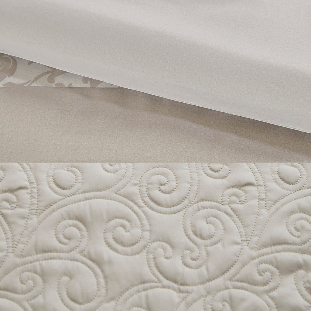 510 Design Embroidered 8 Piece Comforter Set