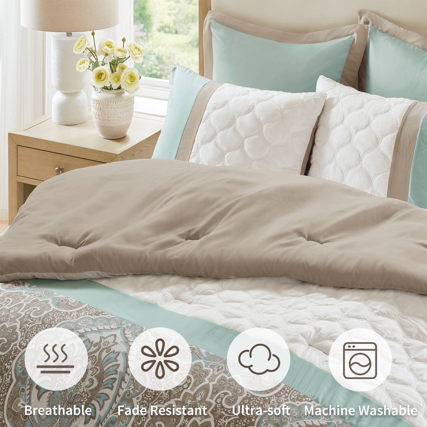510 Design 8 Piece Comforter Set