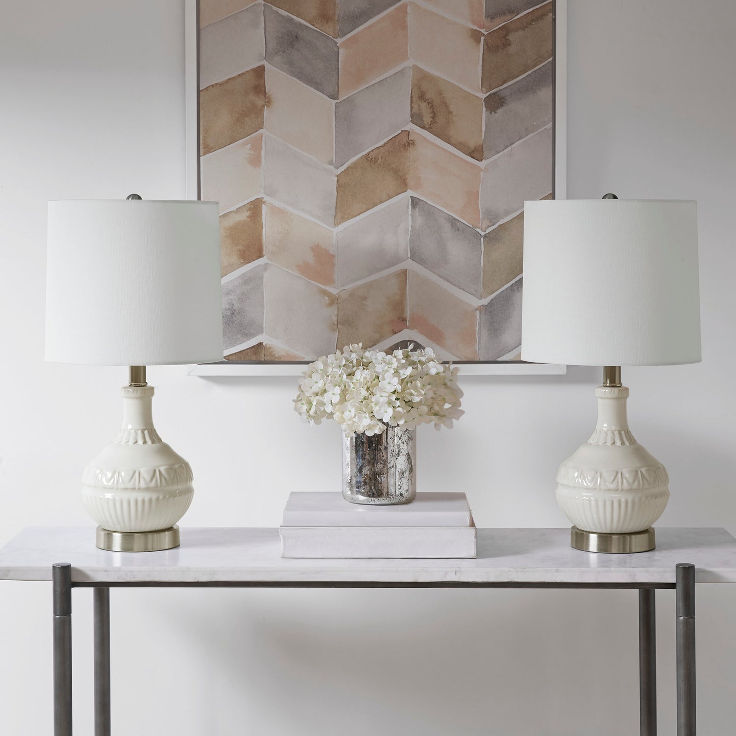 510 Design Embossed Boho Table Lamp