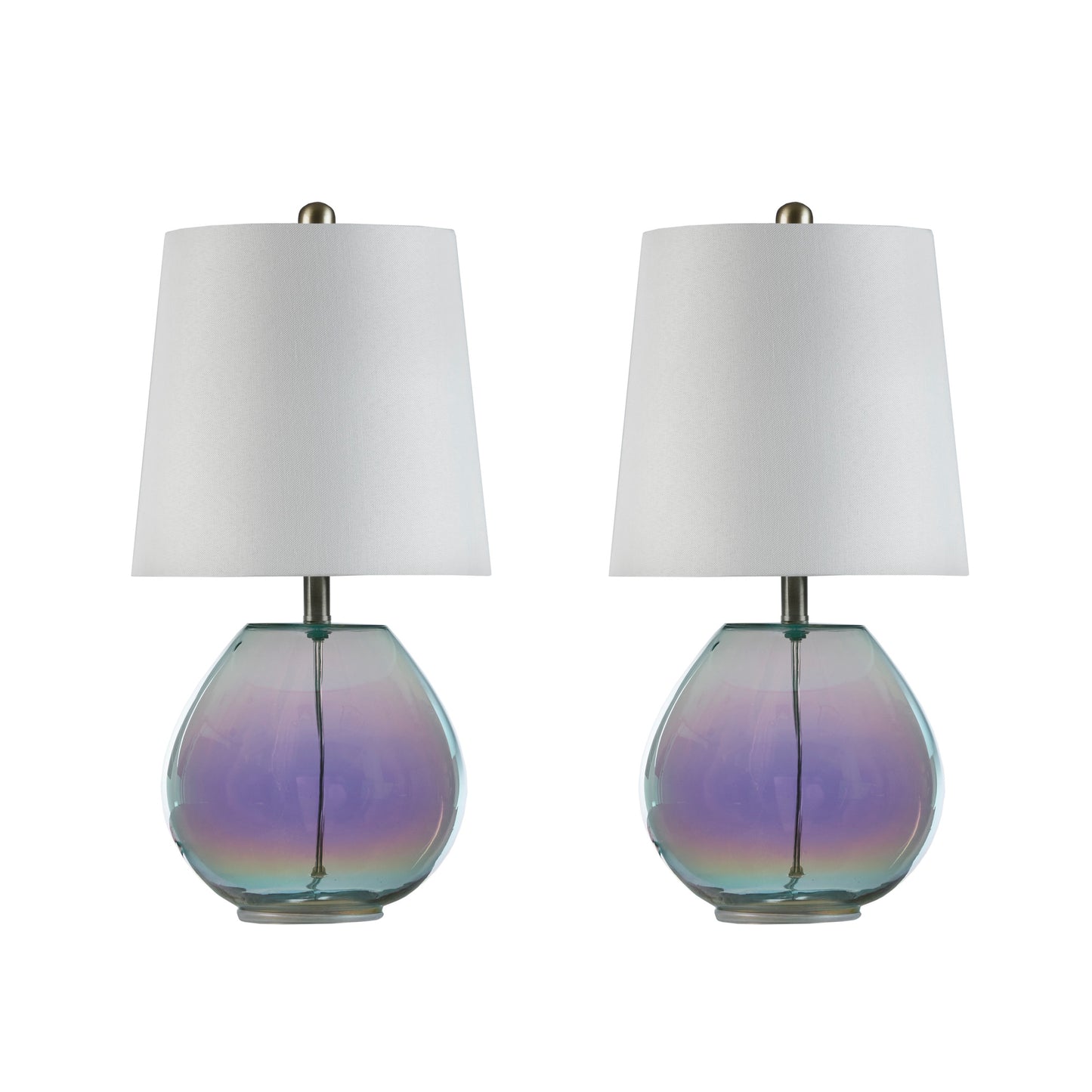 510 Design Iridescent Glass Table Lamp