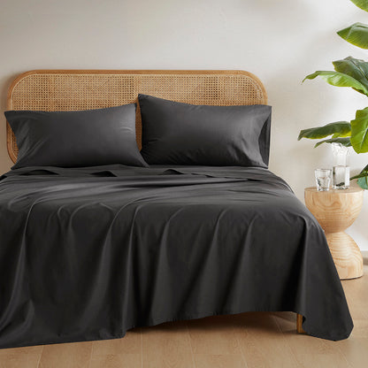 510 Design 100% Cotton Solid Sheet Set