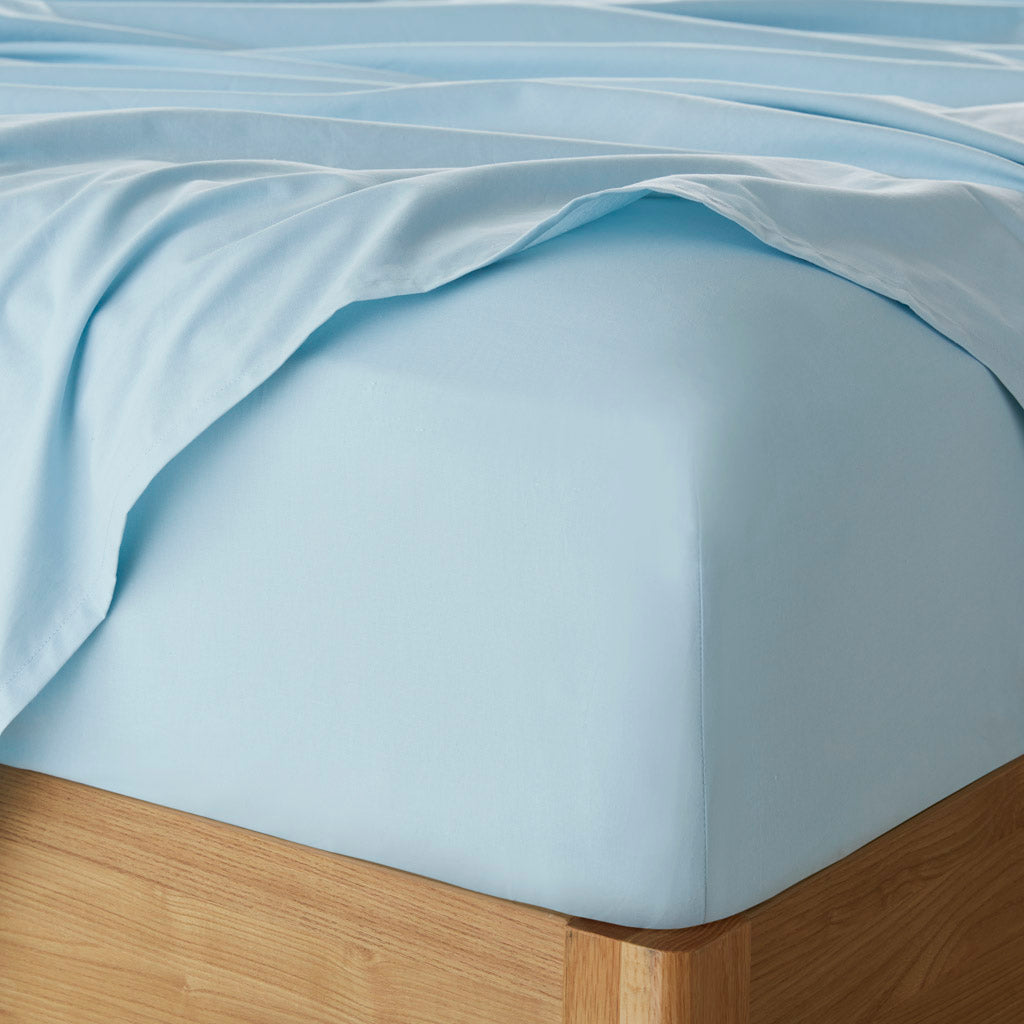 510 Design 100% Cotton Solid Sheet Set