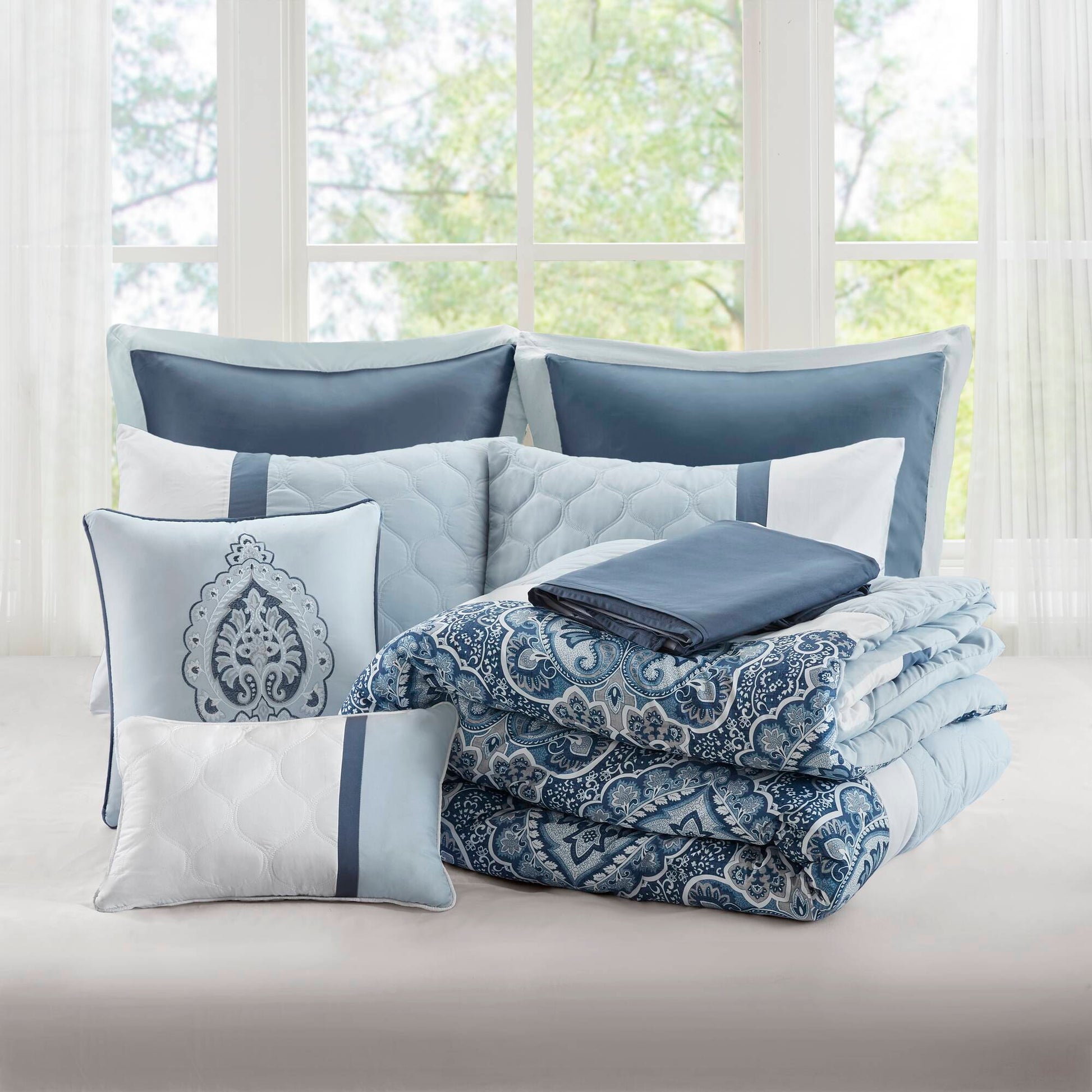 510 Design 8 Piece  Comforter Set