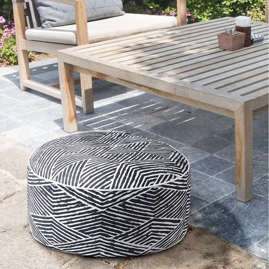 🎁 Costa Portable Water Repellent Inflatable Round Ottoman (100% off)