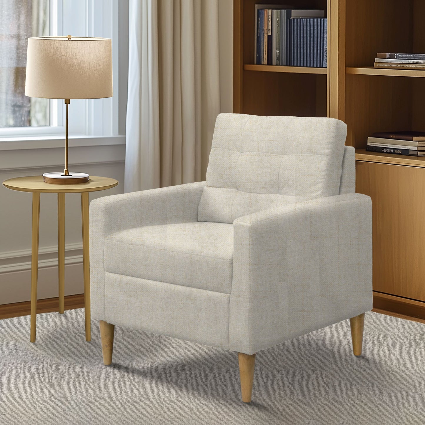 Dani Tufted back Accent Chair