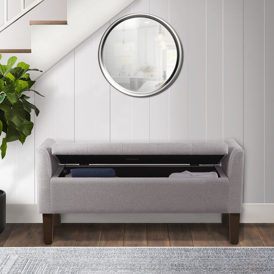 510 Design Flip-top Upholstered Storage Bench