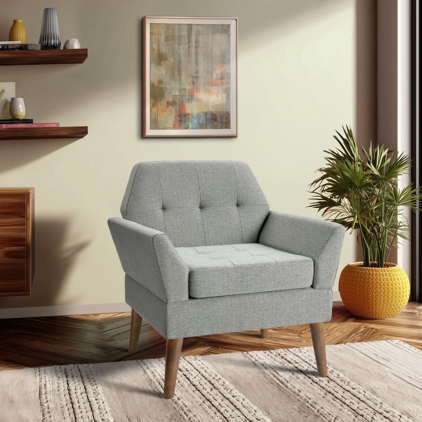Newtin Mid-Century Modern Lounge Chair