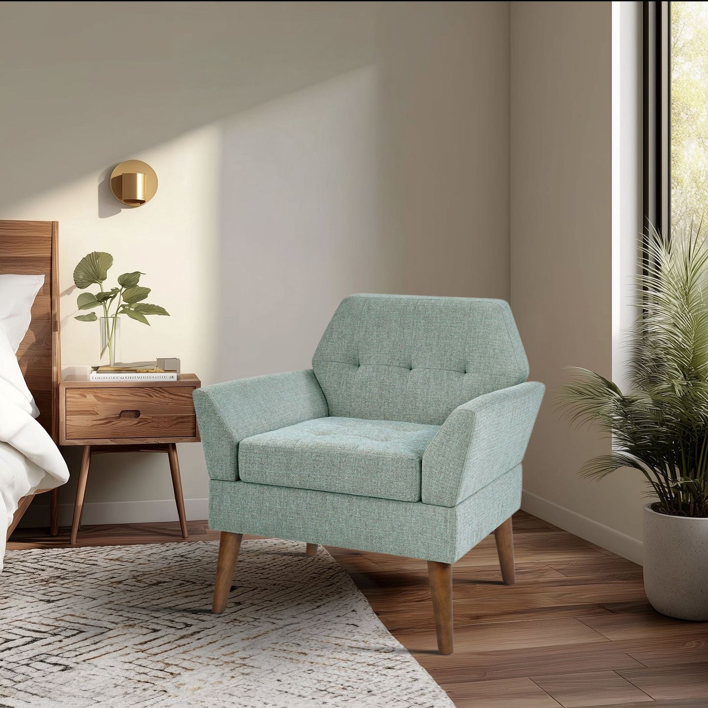 Newtin Mid-Century Modern Lounge Chair