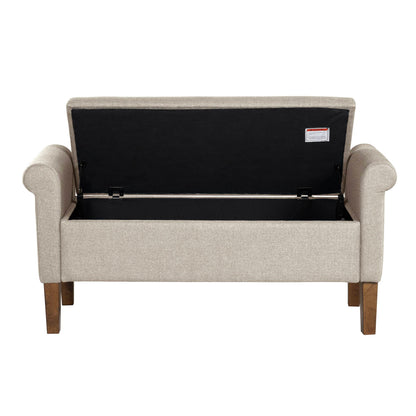 Aubrey Upholstered Storage Bench