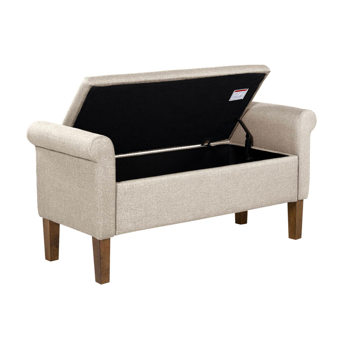 Aubrey Upholstered Storage Bench